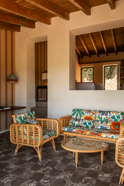 Progetto casa Newton toscana con pavimento realizzato da Fornace Brioni
